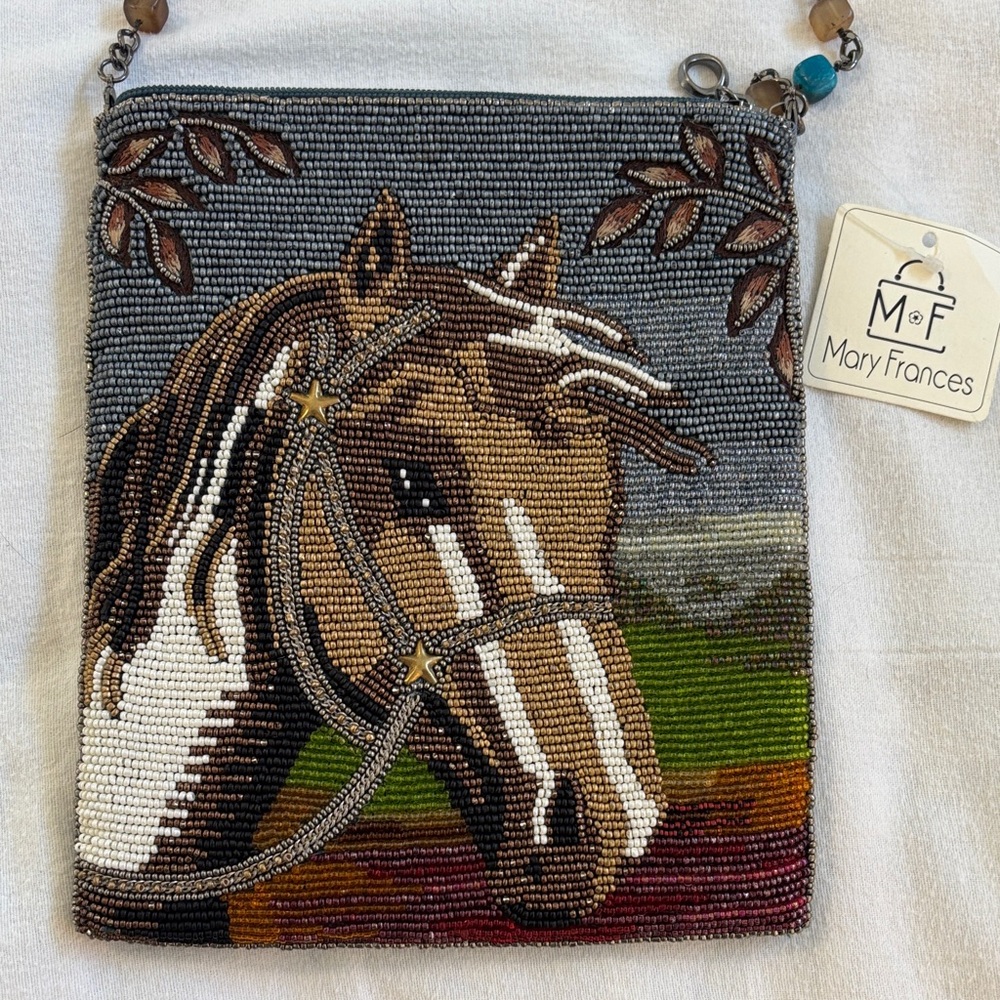 NEW Mary Frances Spirited Crossbody  Purse